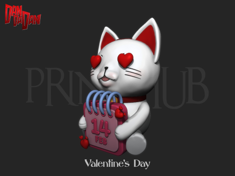 Dandadan Turbo Doll Valentine Special Model 3D-Druckmodell