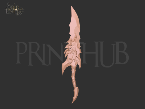Kamith Wrath Daggers from Solo Leveling cosplay 3Dプリントモデル