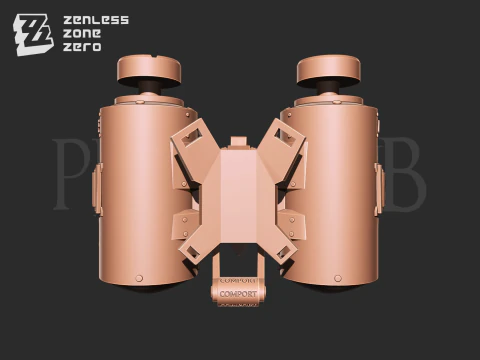 Burnice White Weapon Pack - Zenless Zone Zero for cosplay stl 3D Print Model