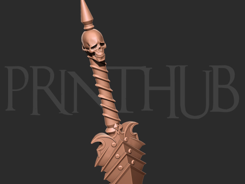 Baul Sword from Devil May Cry anime 2007 for cosplay STL 3D Print Model
