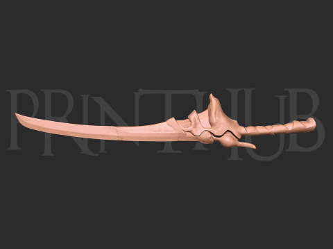 Raizan Sword レベル 2 鬼武者 ファンアート コスプレ STL ファイル 3Dプリントモデル