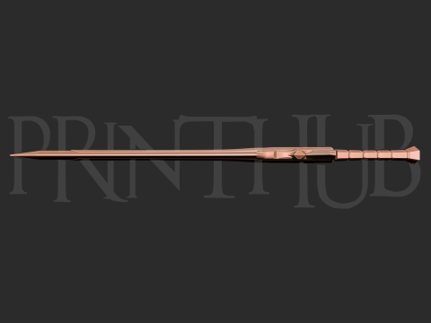 Enryuu Sword Level 2 Onimusha Fan Art Cosplay Prop STL File 3Dプリントモデル