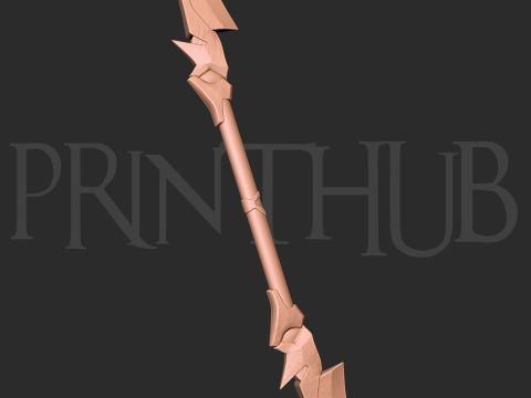 Shippuu Sword Level 1 Onimusha Fan Art Cosplay Prop STL Modèles 3D en vedette