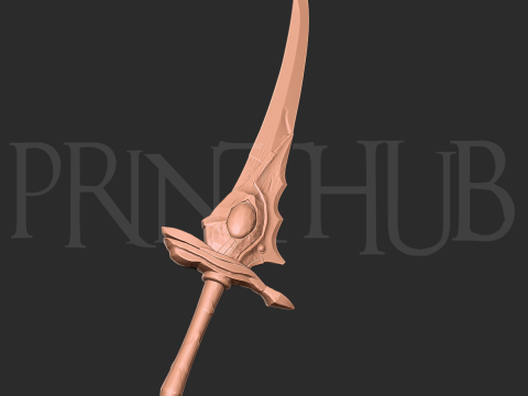 Buraitou Sword Level 2 Onimusha 2 Fan Art Cosplay Prop 3Dプリントモデル