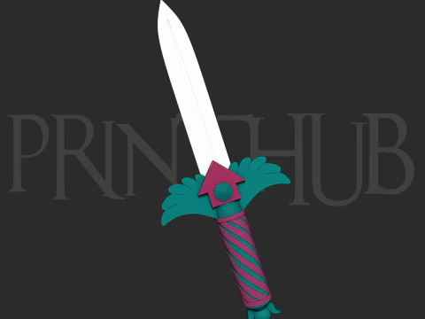 Gra Squid sezon 3 n&oacute;ż naturalnej wielkości rekwizyt cosplay STL Model do druku 3D