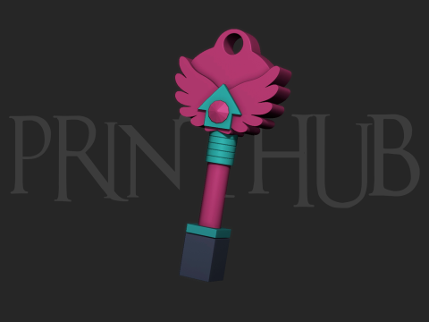 Squid Game Season 3 Hide Seek Game Keys High-Detail STL 3D Printing