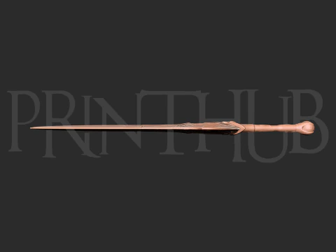 Buraitou Sword Max Level Onimusha 2 Fan Art Cosplay Prop Stl File 3D Print Model