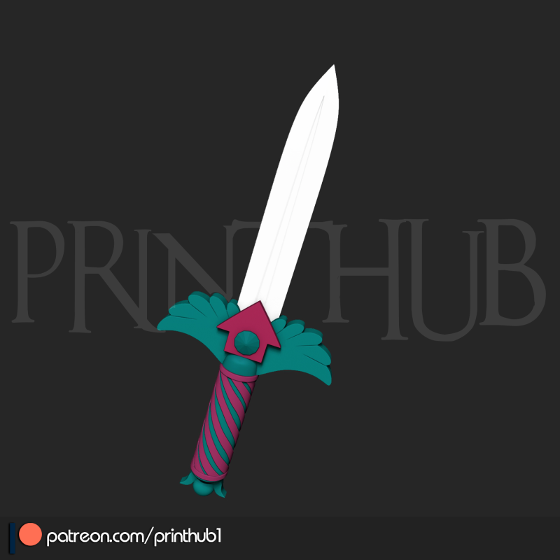 Squid Game Season 3 Knife Life Size Cosplay Prop STL 3D प्रिंट मॉडल .c4d .max .obj .3ds .fbx .stl .blend 