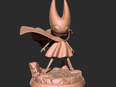 Statua STL stampabile con figurine di calabrone del cavaliere vuoto Modello di stampa 3D