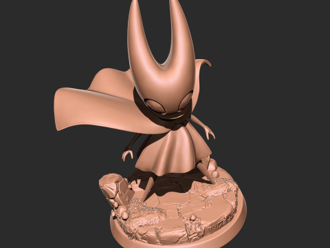 Statua STL stampabile con figurine di calabrone del cavaliere vuoto Modello di stampa 3D