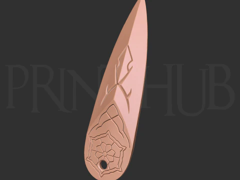 Zoey Kunai Kpop Demon Hunters Fan Art 3d print model 3D Print Model