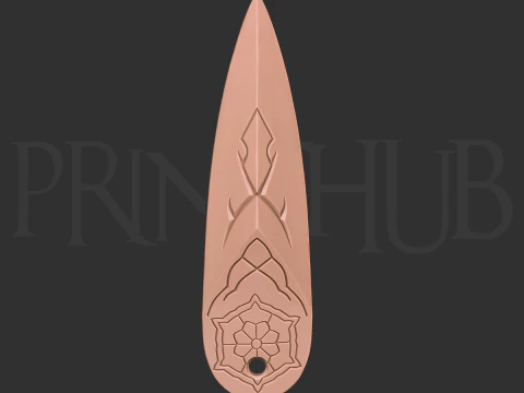 Zoey Kunai Kpop Demon Hunters Fan Art 3d print model 3D Print Model
