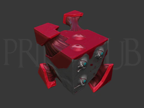 Jujutsu Kaisen Prison Realm Gojo Sealing Tool 3D Printable STL 3D Print Model