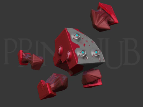 Jujutsu Kaisen Prison Realm Gojo Sealing Tool 3D Printable STL 3D Print Model