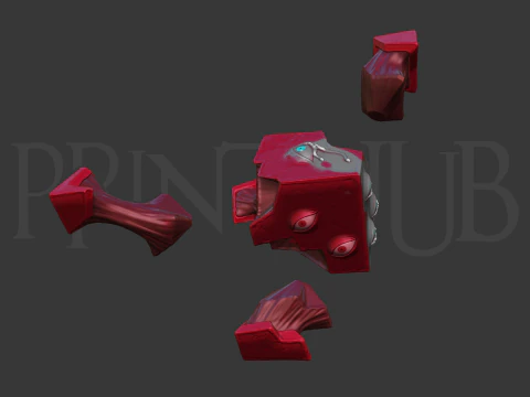 Jujutsu Kaisen Prison Realm Gojo Sealing Tool 3D Printable STL 3D Print Model