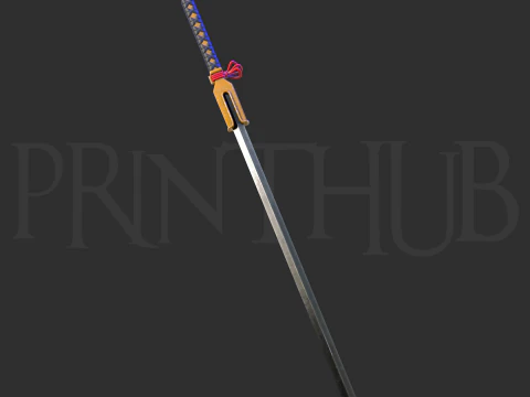 BLEACH 浦原喜助 紅姫剣 3D プリント STL コスプレ用 3Dプリントモデル