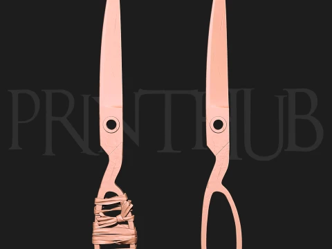 Residual Evil 9 Grace Homemade Knives STL Cosplay Prop 3D Print 3D Print Model