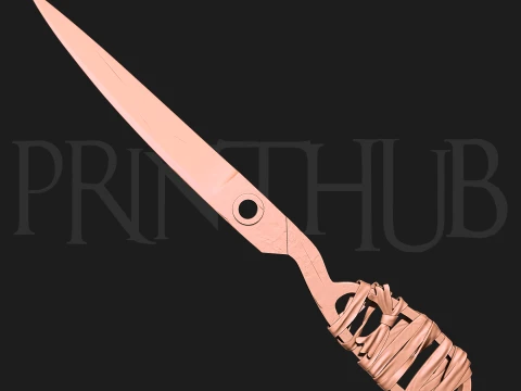 Residual Evil 9 Grace Homemade Knives STL Cosplay Prop 3D Print 3D Print Model