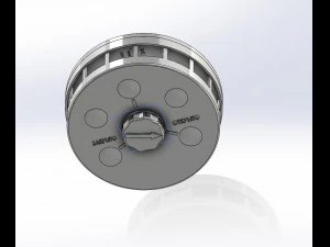 Apartment ventilation valve 3D Model