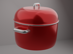 Saucepan 3D 模型