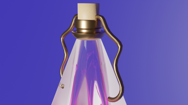 Potion 3D Model .c4d .max .obj .3ds .fbx .stl .blend 