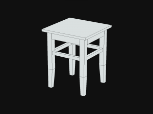 Stool 3D Model