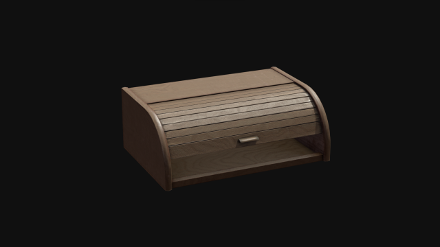 Bread Box Modelo 3D .c4d .max .obj .3ds .fbx .stl .blend 