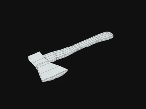 Axt 3D Modell