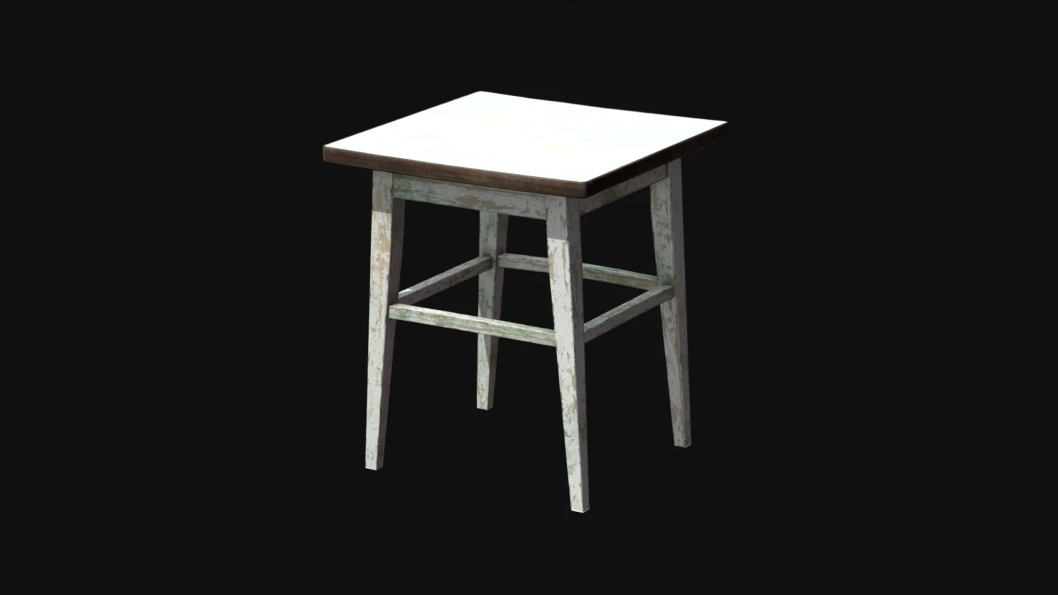 Stool 3D Model .c4d .max .obj .3ds .fbx .stl .blend 