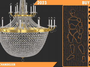 ROOM CHANDELIER 3D 模型