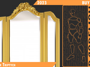 ModeloMirrorTriptych 3D 模型