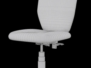 B&Uuml;ROSTUHL 3D Modell