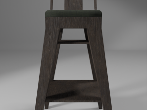 Bar chair 3D-Modell