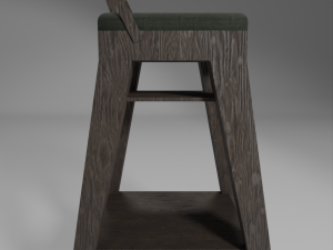 Bar chair 3D 모델
