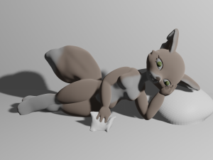Fox 3D Model