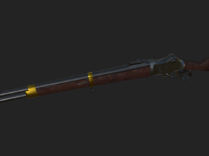 Lever-Action rifle 3D-Modell