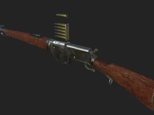 Self-Load Rifle 3D Model