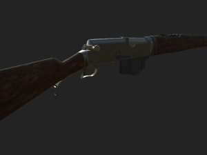 Self-Load Rifle 3D-Modell