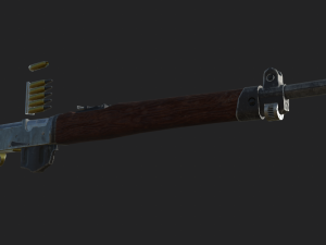 Self-Load Rifle 3D-Modell