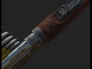 Self-Load Rifle 3D-Modell