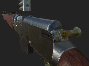Self-Load Rifle 3D-Modell