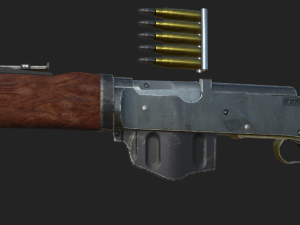 Self-Load Rifle 3D-Modell