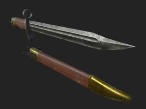 Bayonet v 89 Model 3D
