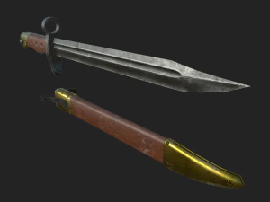 Bayonet v 89 3D Model