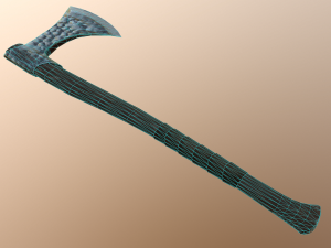 Vikings Axe V1 Model 3D