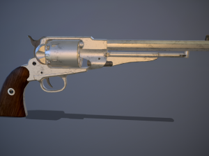 Remington 1858 Model 3D