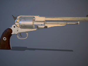Remington 1858 Modelo 3D