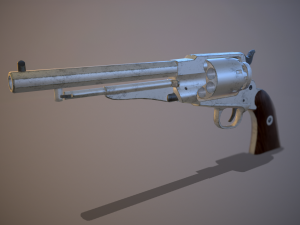 Remington 1858 Model 3D