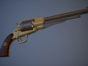 Remington 1858 Model 3D