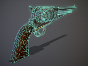 Remington 1858 Model 3D
